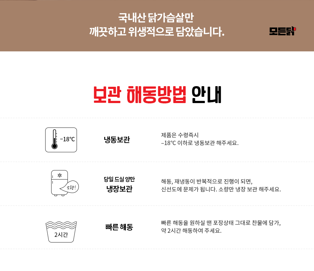 간단하고 맛있게 먹는 조리방법 안내